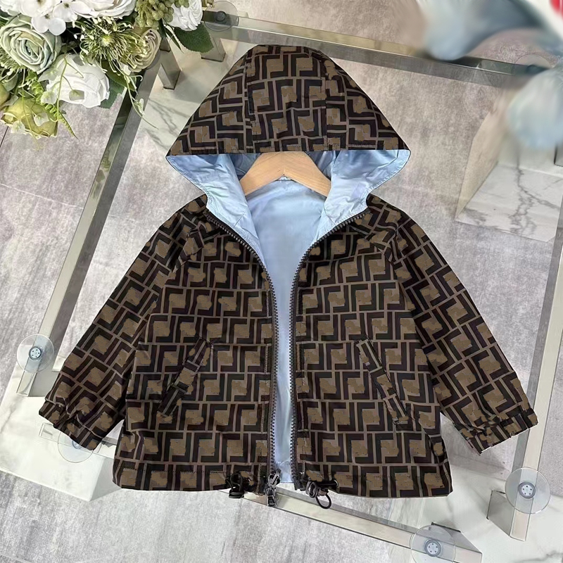 kid coat baby Coats kids hoodies boy Girl hooded child clothes Winter Fasion Jacket Thick Warm Outwear baby designer 100-160