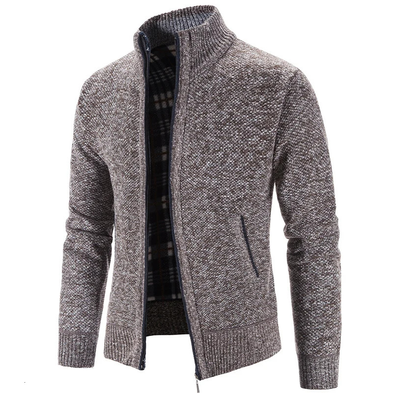 Mentille en tricot en tricot manteau en laine d'hiver couleur Couleur de poule colle de collier d'hiver veste pull chaude 4xl 8 couleurs 241009