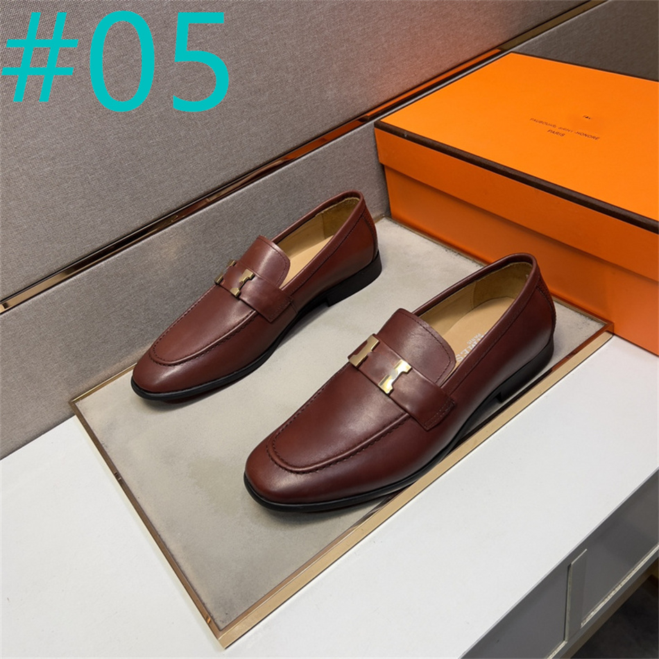 2024 Luxury Brand Original Designer Shoes Man Fashion Leisure Fashion Luxury Designer Men's Dress Shoes EUR Size 38-45