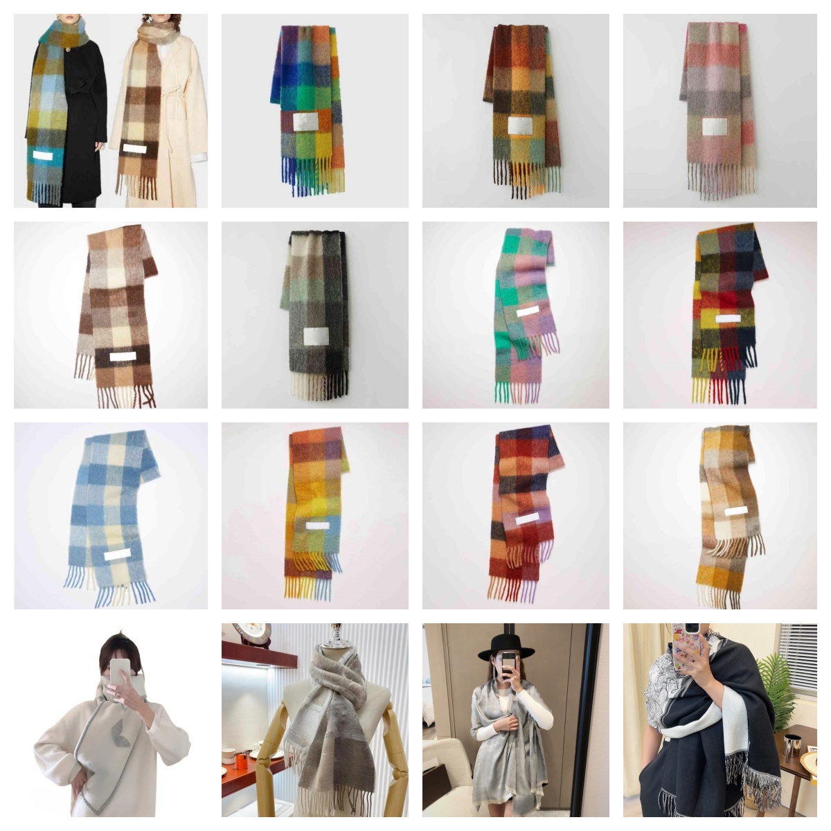 Fashion Designer Scarf Top Cashmere for Womens Soft luxury Scarves Headscarf Pashmina Shawl 24780-image-768913665