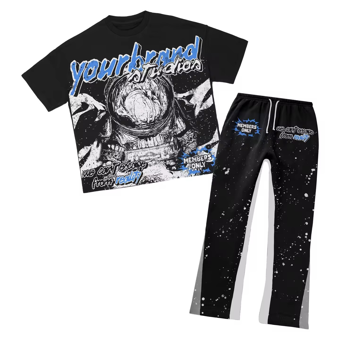 Designer Men T-shirt Pantalon Sports Pantalon Pantalon Impression d'hiver décontracté pour hommes et femmes maillots de sport