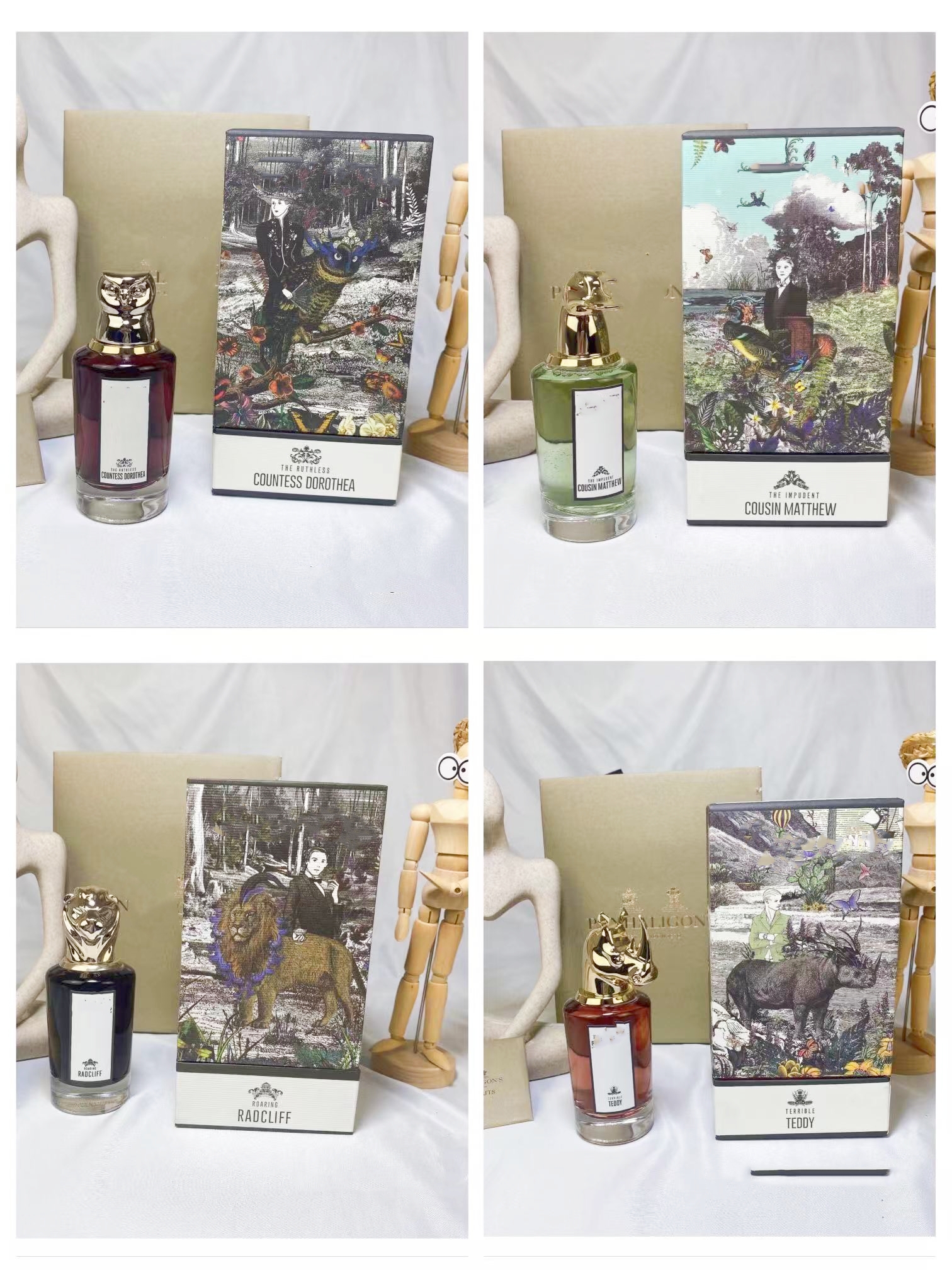 High quality Perfume Lord George The Yasmine Sam Teddy Arthur Mister Thompson Eau De Parfum Fragrance Man Woman Cologne Spray Long Lasting Smell-image-1058344718