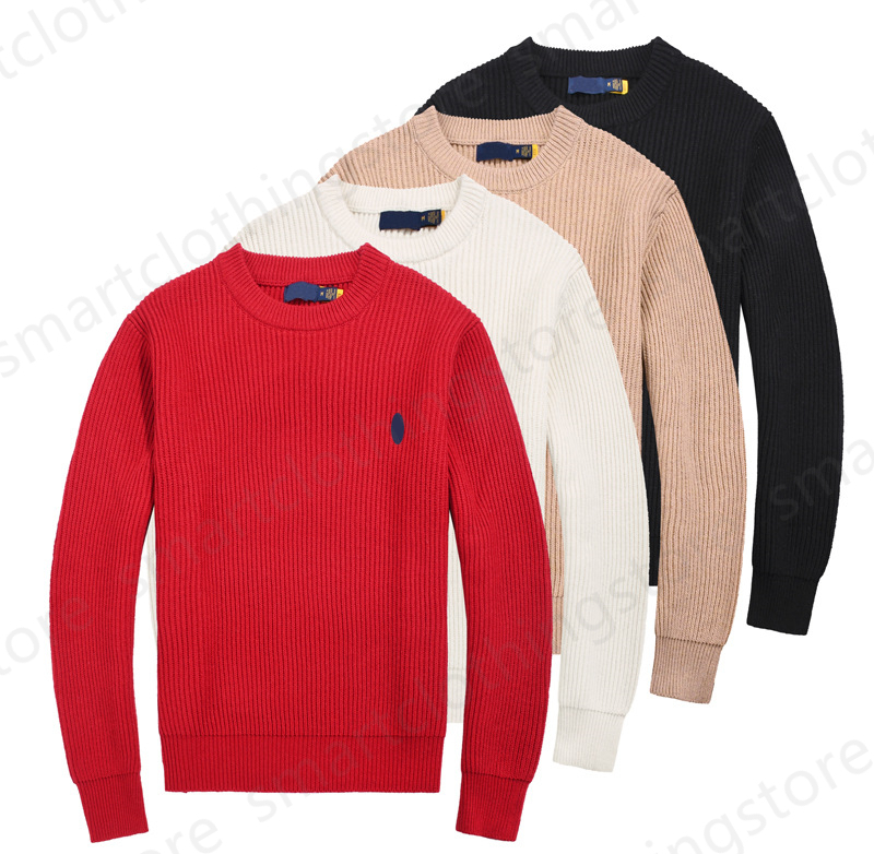 mens Polo Sweaters Men women knitted sweater pull Designer Cotton Embroidery coat Design Casual jumpers Fashion Pullover