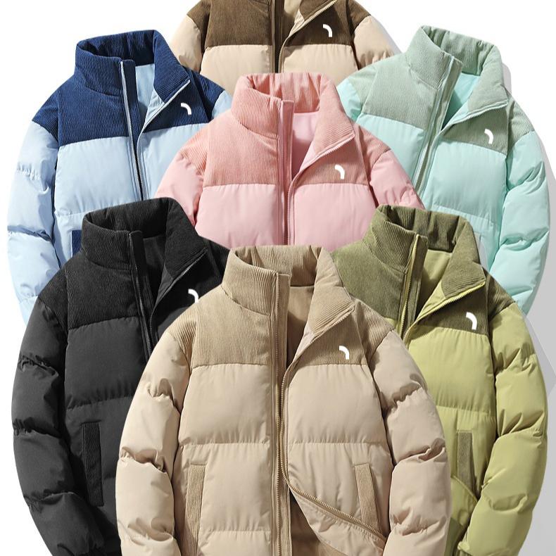 Jacket Designer Winter Warm Down Coat Men Long Sleeve Windbreaker Jacket High Quality Embroidery Couple Thick Jacket