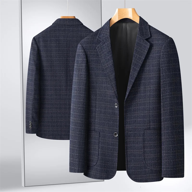 High quality Spring and Autumn Explosion Mens Business Leisure Set Loose Mens Dress 241007