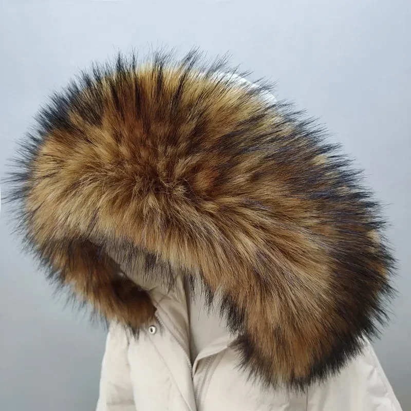 collier de fourrure artificielle pour femmes écharpe de fourrure d'hiver pour hommes enfants couverture de veste en fourrure décoration de châle