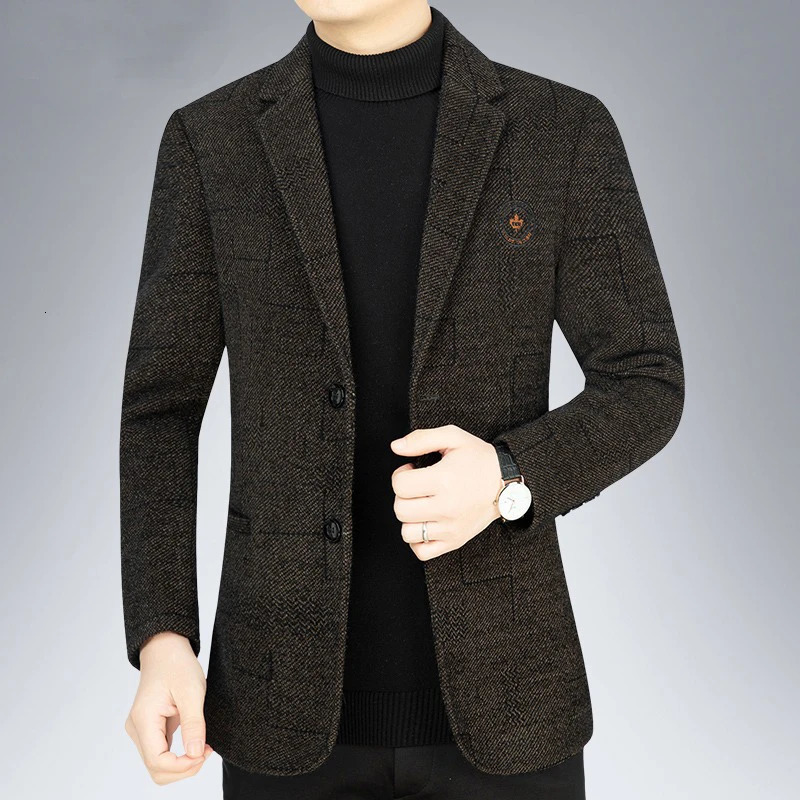 suit jacket mens autumn and winter high-quality business casual comfortable formal mens clothing main promotional activities 241010