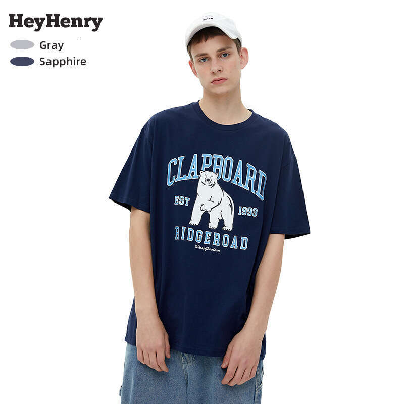 Bestseller Heyhenry China-Chic Printed T-Shirts Boys And Girls Round Neck Loose Casual Short Sleeved Tops For Lovers Summer Ddmylion