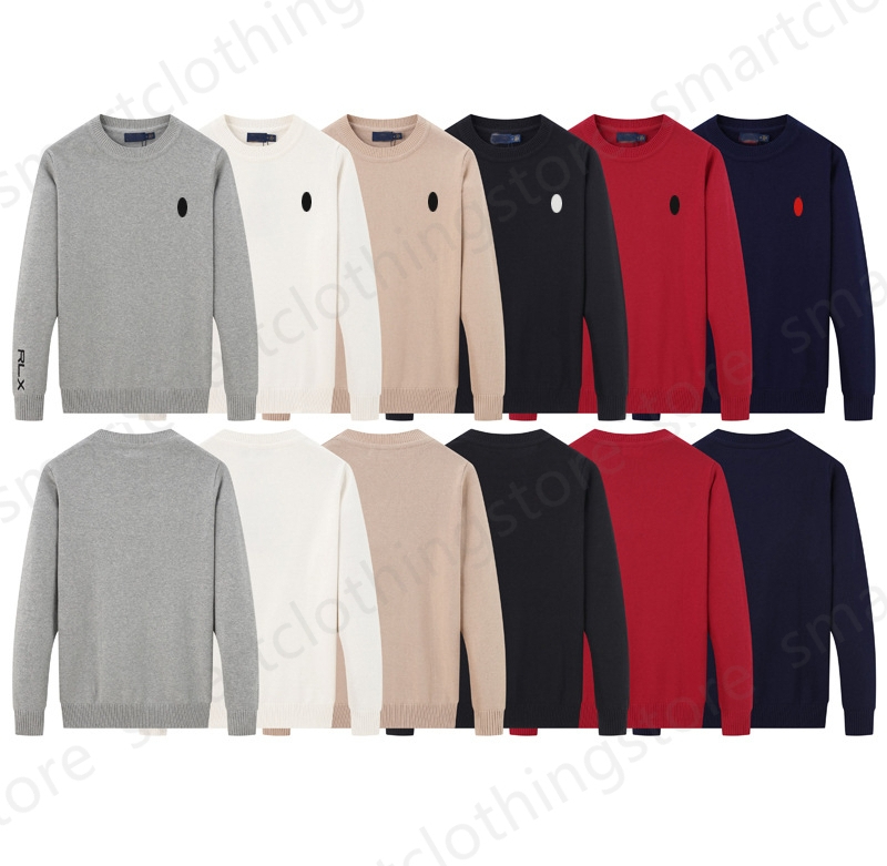Pulls pour hommes Designer Polo Pull Laine Casual Petit Cheval Pull Demi-Zip Ralph Polo Hiver Pull à manches longues Pulls à capuche pour femmes