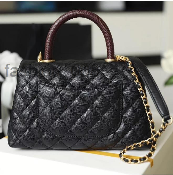 10A de haute qualité l luxes Designers Designers épaule Red et noir sac à main sac de fourreau de fourgonnette Femmes High-Quality Cross Body Sac