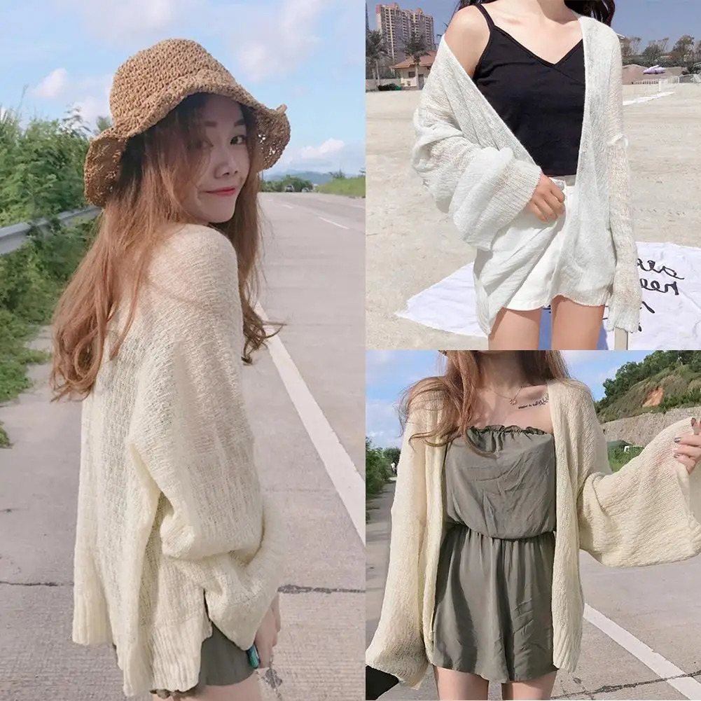 2024 Spring And Autumn Female VNeck Knitted Cardigan Short Coat Sweater Simple Versatile Fashion Small Outside 240930Z