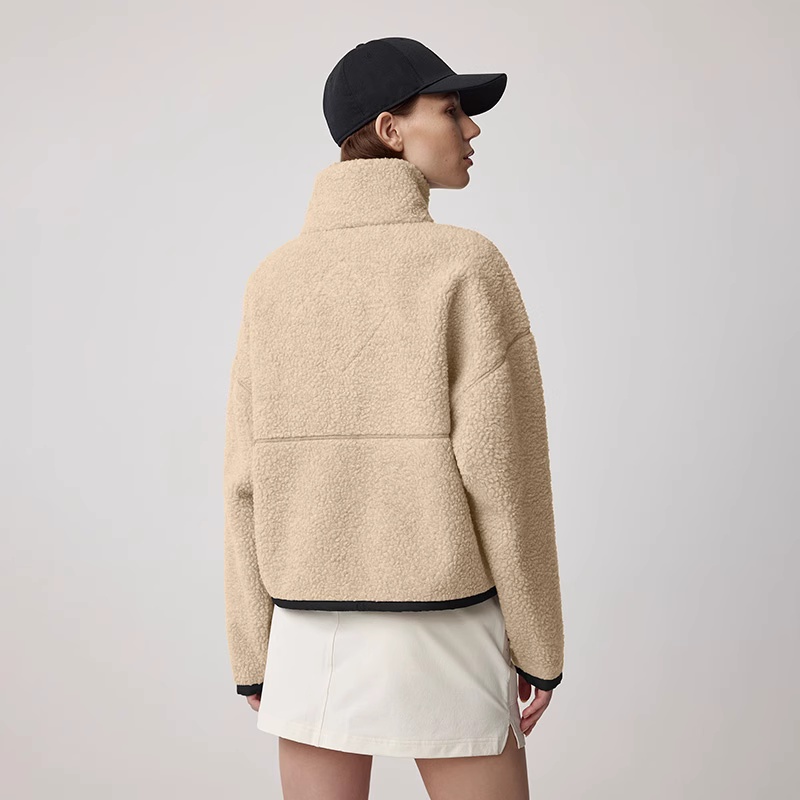 Autumn/Winter Fashion 2024 New Women's Lamb Fce Splicing Simcoe Short Jacket Coat Female Thickened Warm Stand Collar Outerwear Coats M260811