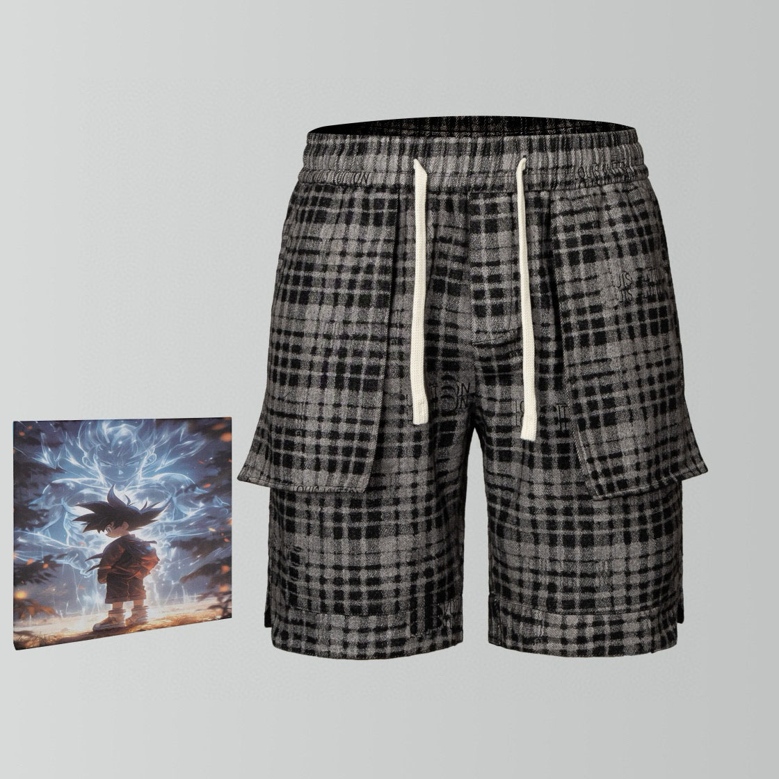 Men&#039;s Plus Size Shorts Polar style summer wear with beach out of the street pure cotton dsws-image-845549907