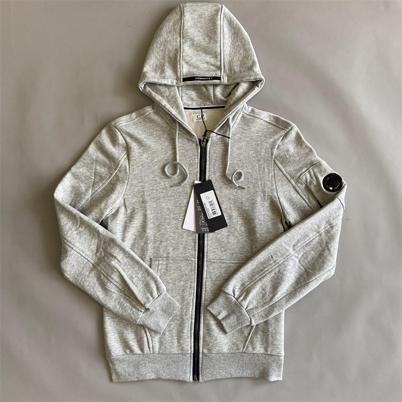 3color One Lens Sweats à capuche amovibles Nouveaux pulls d'extérieur pour hommes avec badge mobile Cardigan de sport avec vestes à capuche zippé