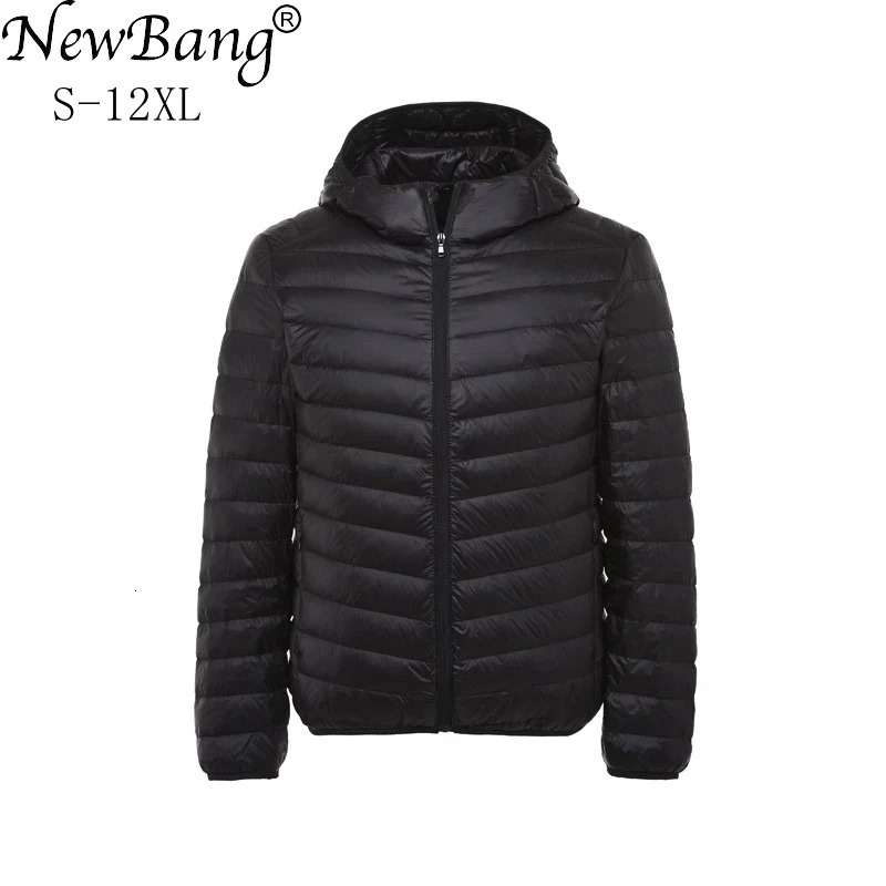Bang Plus 8XL 9XL 10XL 11XL Duck Down Jacket Men Autumn Winter Jacket Men Hooded Waterproof Down Jackets Male Warm Down Coat 241014