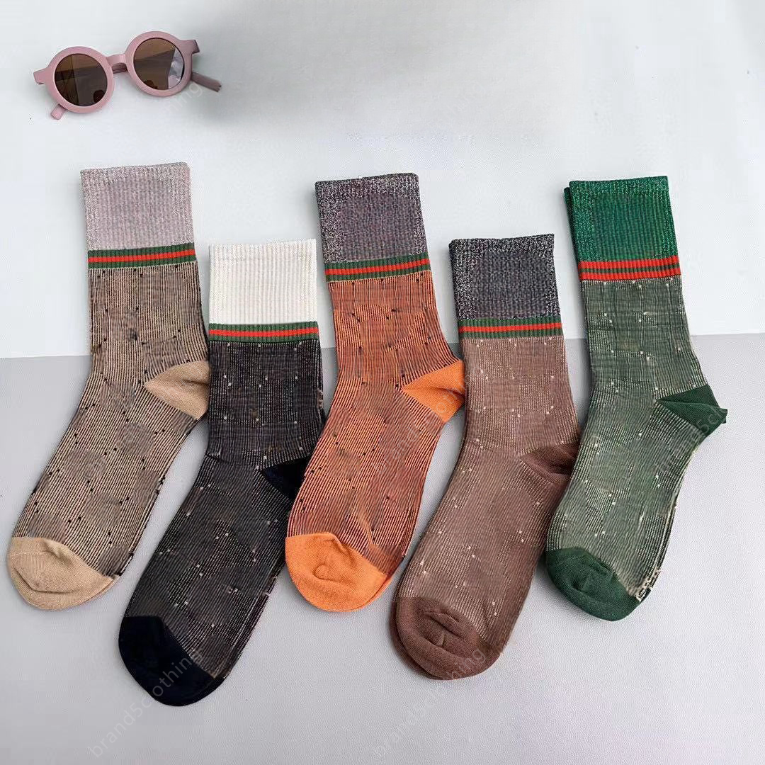 Designer sock mens socks designers sock for men casual sports womens couple style socks fashionable five pair luxe sports hip hop winter women ca