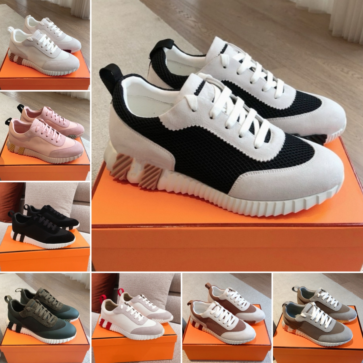 shoes designer shoes mens shoes bouncing sneakes brands luxury casual leather Mesh Lace Up Sports Sneakers women shoe suede trainers Shoes canvas Ou