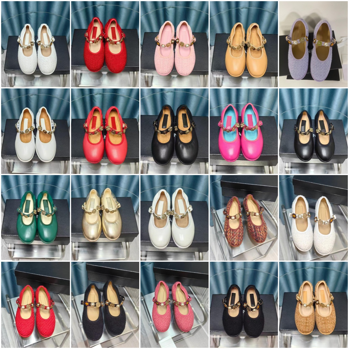 (order as per picture) Designer Women's Flats Nude shoes with metal badge Ballet Flats Shoes Women Cloth Genuine Leather Slip on Luxury Round T