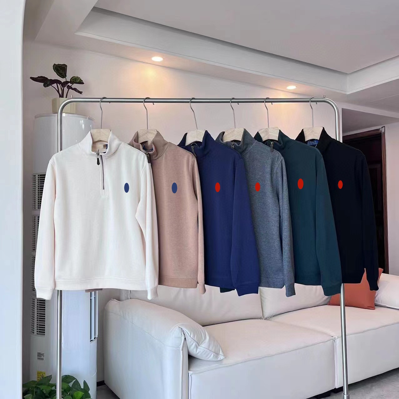 Hot sale Mens designer Hoodies high quality hoodie Embroidery Couple Polo Sweatshirt Mens Womens Casual Harajuku Long Sleeve Pullover Hoodies Size M