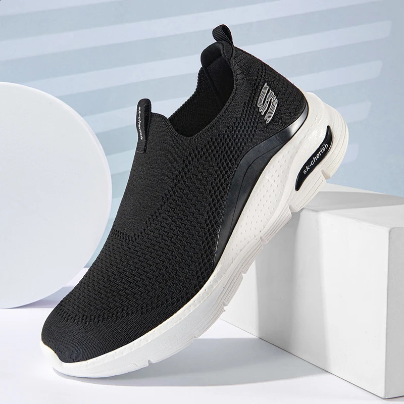 Chaussures de sport décontractées homme printemps extérieur chaussures sport homme respirantes légères antidérapantes été 241015