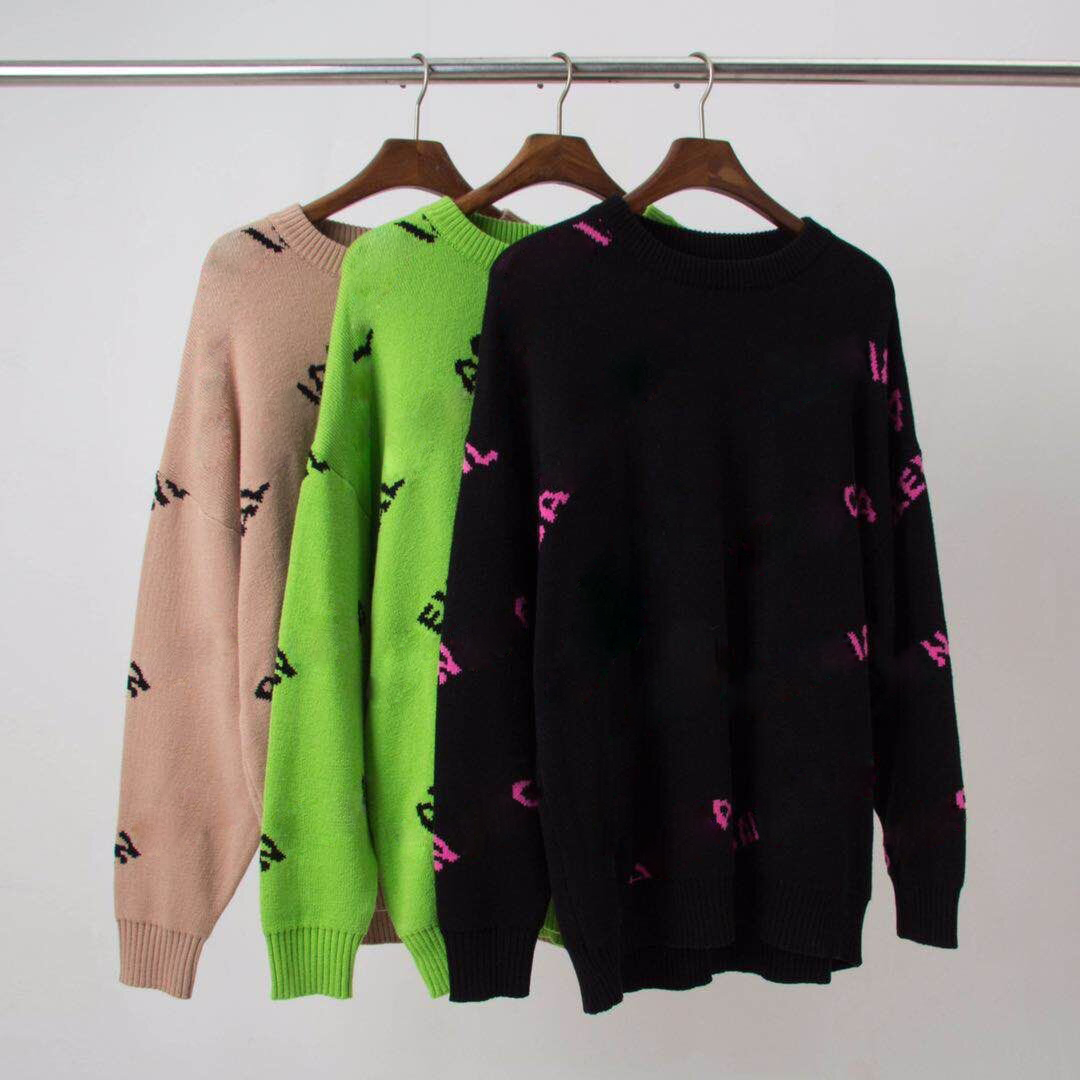 Pulls en tricot pour hommes, pulls en tricot avec lettres, pulls chauds et décontractés à col rond pour un usage quotidien