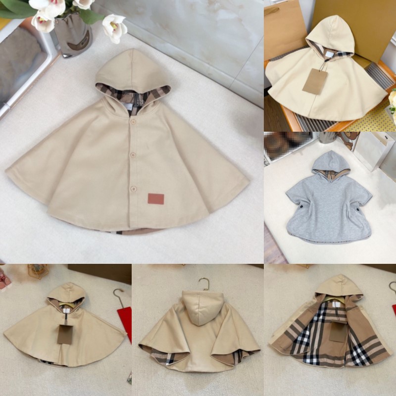 kids Poncho designer baby infant coats Baby clothes children kids winter boys girls youth outdoor Warm Outwear-image-1025789936
