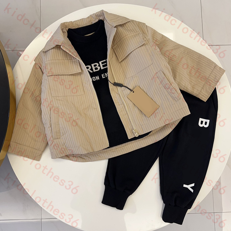 Sweat à capuche pour enfants Baby 3 pièces Pull pour enfants pour hommes et femmes Fashion Long Man Man surft