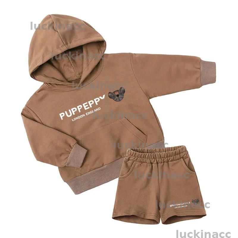 Luxury Baby Automn Tracksuis de survêtement Designer Kids Clothes Fashion Girls Boys Hoodies Childrens Set Casual Wear Sweats SweetS Shorts AYG24