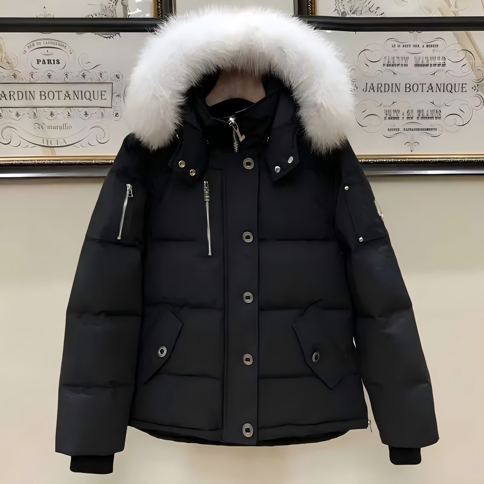 Designer Men's down jacket really fur collar Jacket Parkas Casual for Mens women Mooses puffer jacket clipper Outwear Outdoor Man Winter Coa