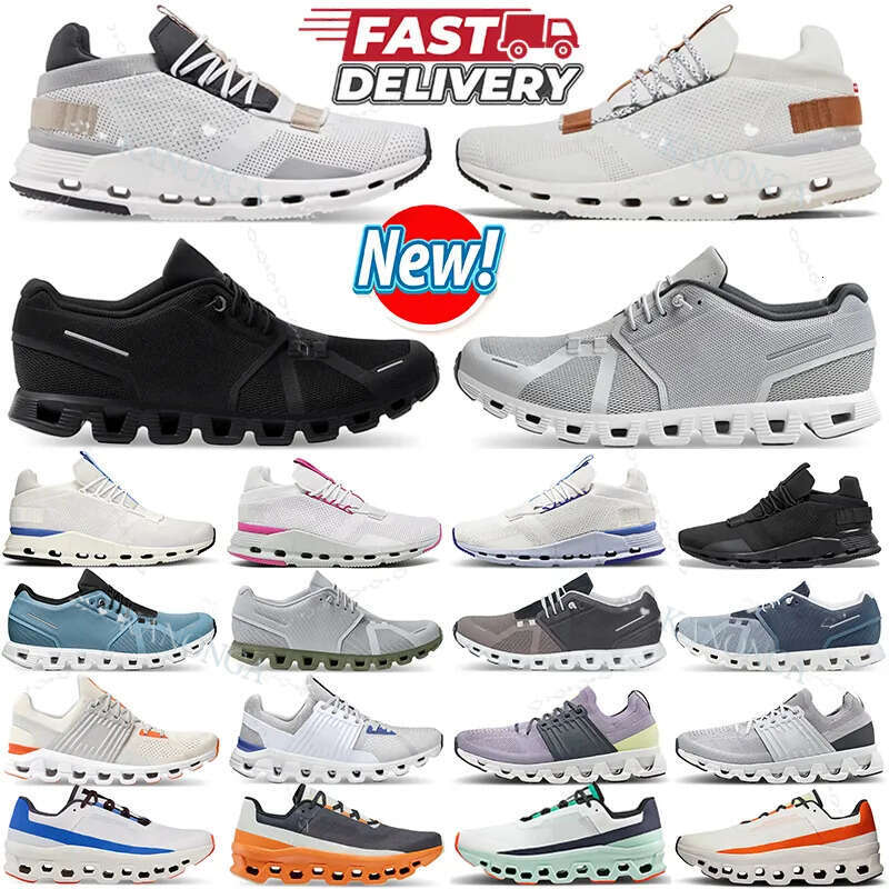 Free delivery men women running shoes designer sneakers triple black white pink brown grey dark green blue mens lightweight trainers outdoor jogg