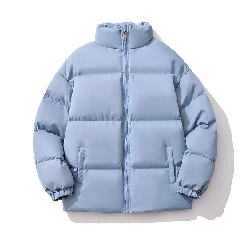 2024 MENS Veste d'hiver Casual Plus taille stand up Collar veste épaisse veste pour hommes en vrac en veste plus taille 5xl 241014
