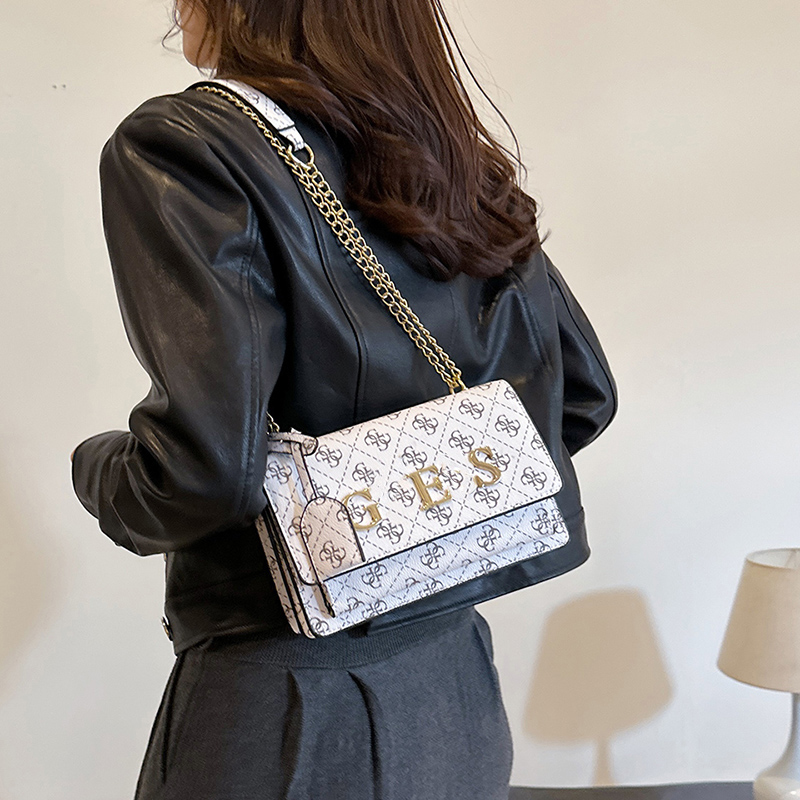 Luxury Designer Bag flip bag 21.5cm PU leather one shoulder bag women's crossbody bag