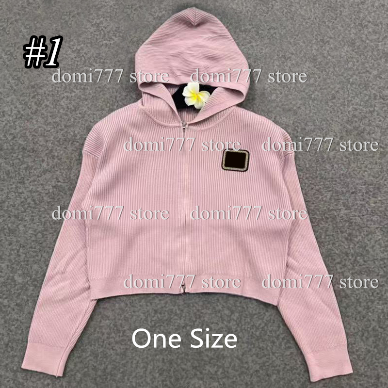 Fashion Women's Fashion Hooded Knitted Jacket Womne's Cardigan Sweater with Zipper-image-875851312