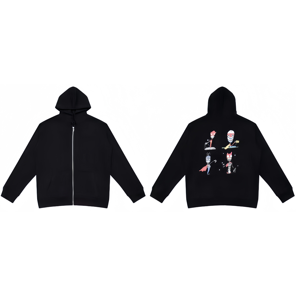 Hoodies men chrommes hearts hoodie pullover sweatshirts loose long sleeve hooded jumper mens clothing cotton black grey letter printed streetwear cl