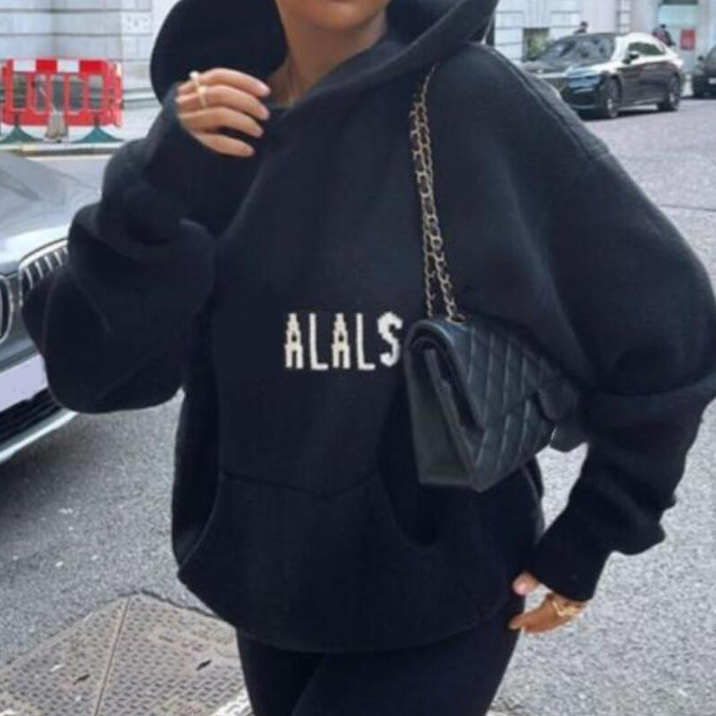 Knit Sweater Women Designer Sweater Woman Hoodies with Letters Winter Warm Sweathirt Y2K Streetwear