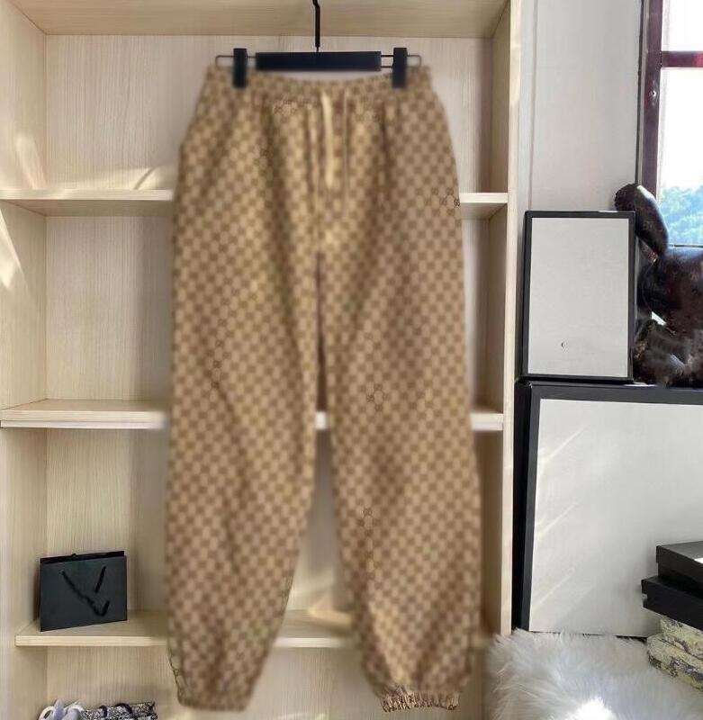 Spring new men's womens desinger spring autumn Casual Loose fit couple Streetwear Jogger cargo sweatpants trousers