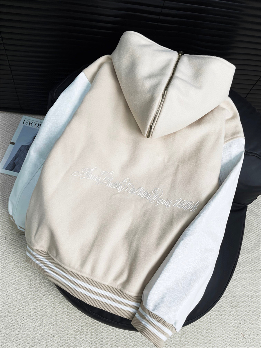 Mens Mens Jackets Fashion Brand women Jacket L Vintage Loose Long Sve Green Baseball Mans Hip Hop Autumn Varsity