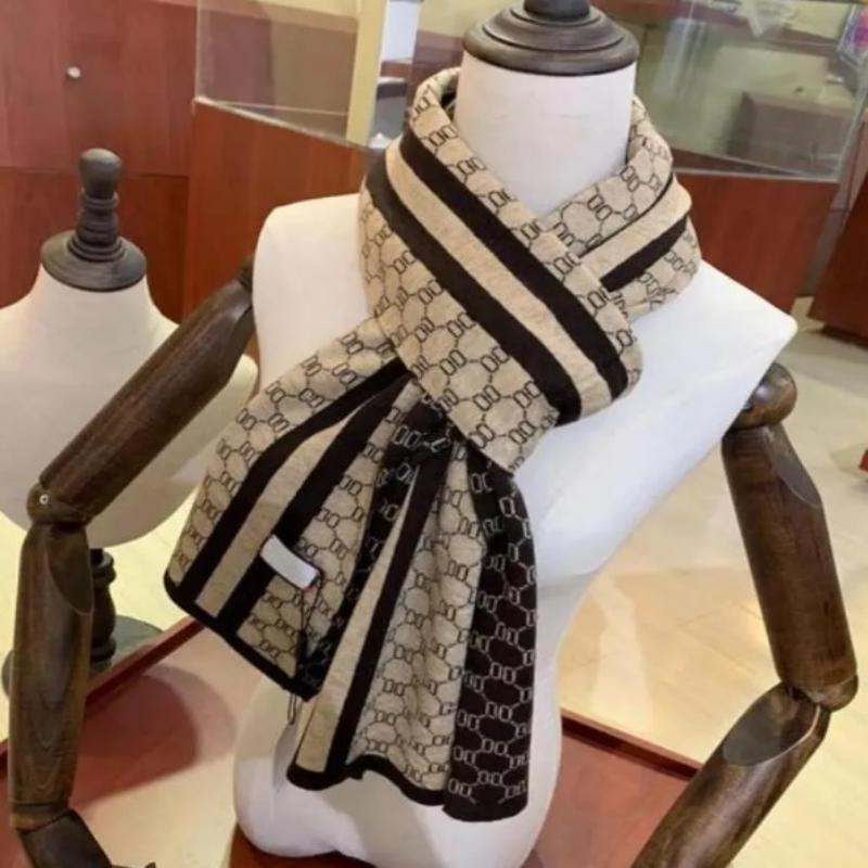 scarf man cashmere scarf Men Women winter scarves ladies Letter wraps pattern wool High quality plaid neckerchiefs Print Pashminas