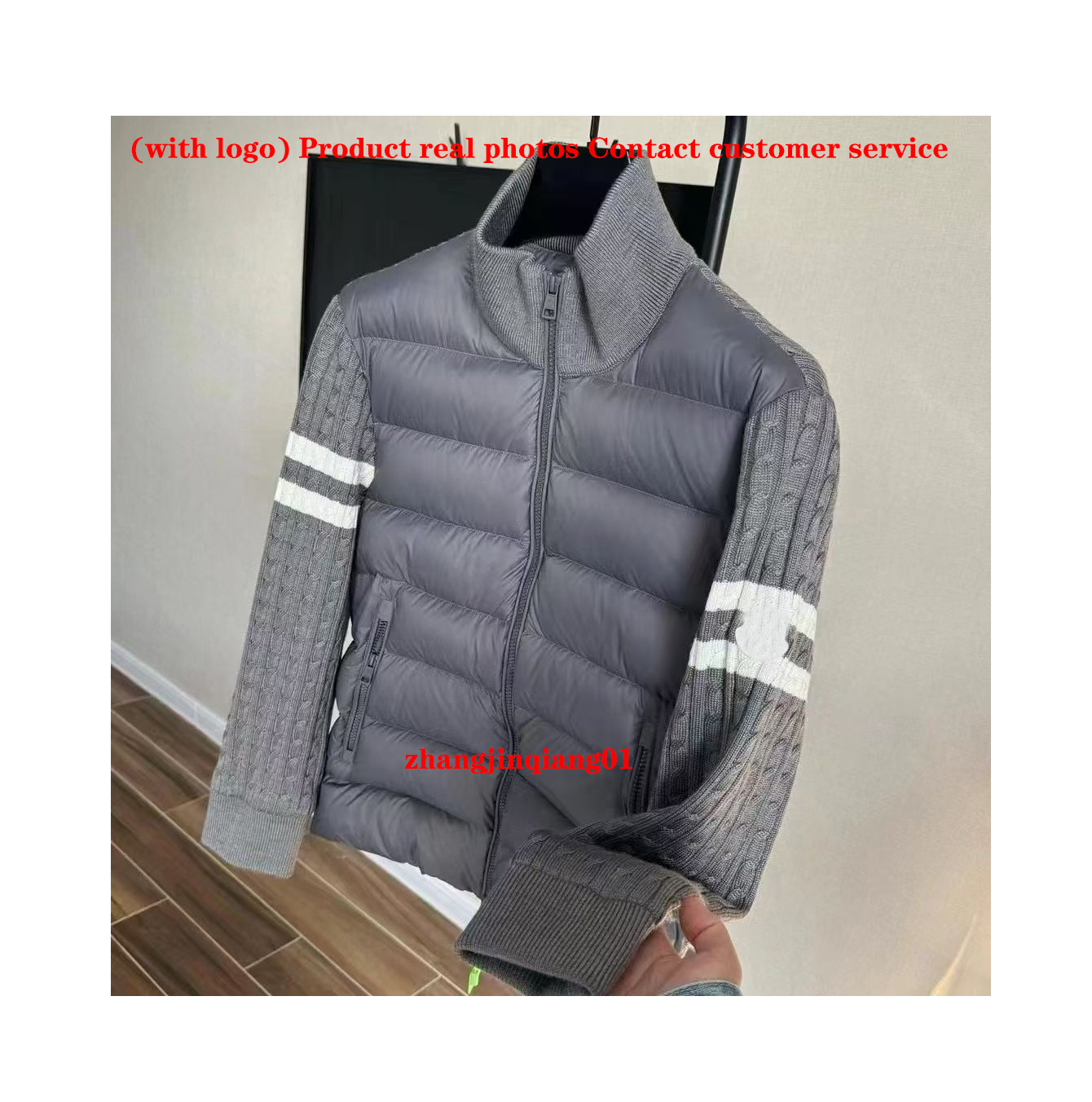 Designer Mon Home Down Gray Puffer Jacket Mens Womens Autumn Winter Fashion Brands Vintage Luxe Large Loose Simple Casual Warm Keeping Parkas Hoo