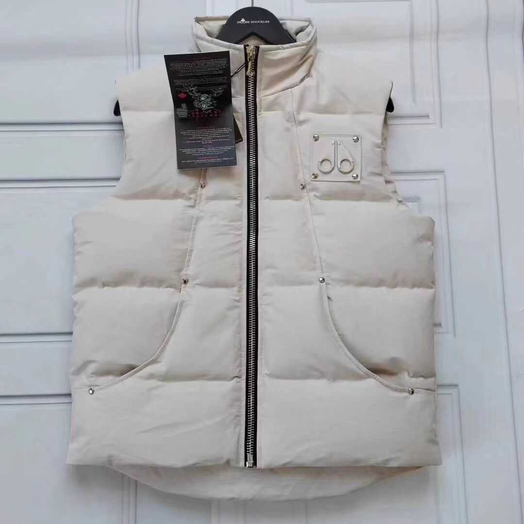 Mooselys Knuckle Vest Mens Top High Quality Designer Womens Winter Warm And Cold Proof Vest Trend Brand Puffer Gillet Winter Clothes Womens Mooselys