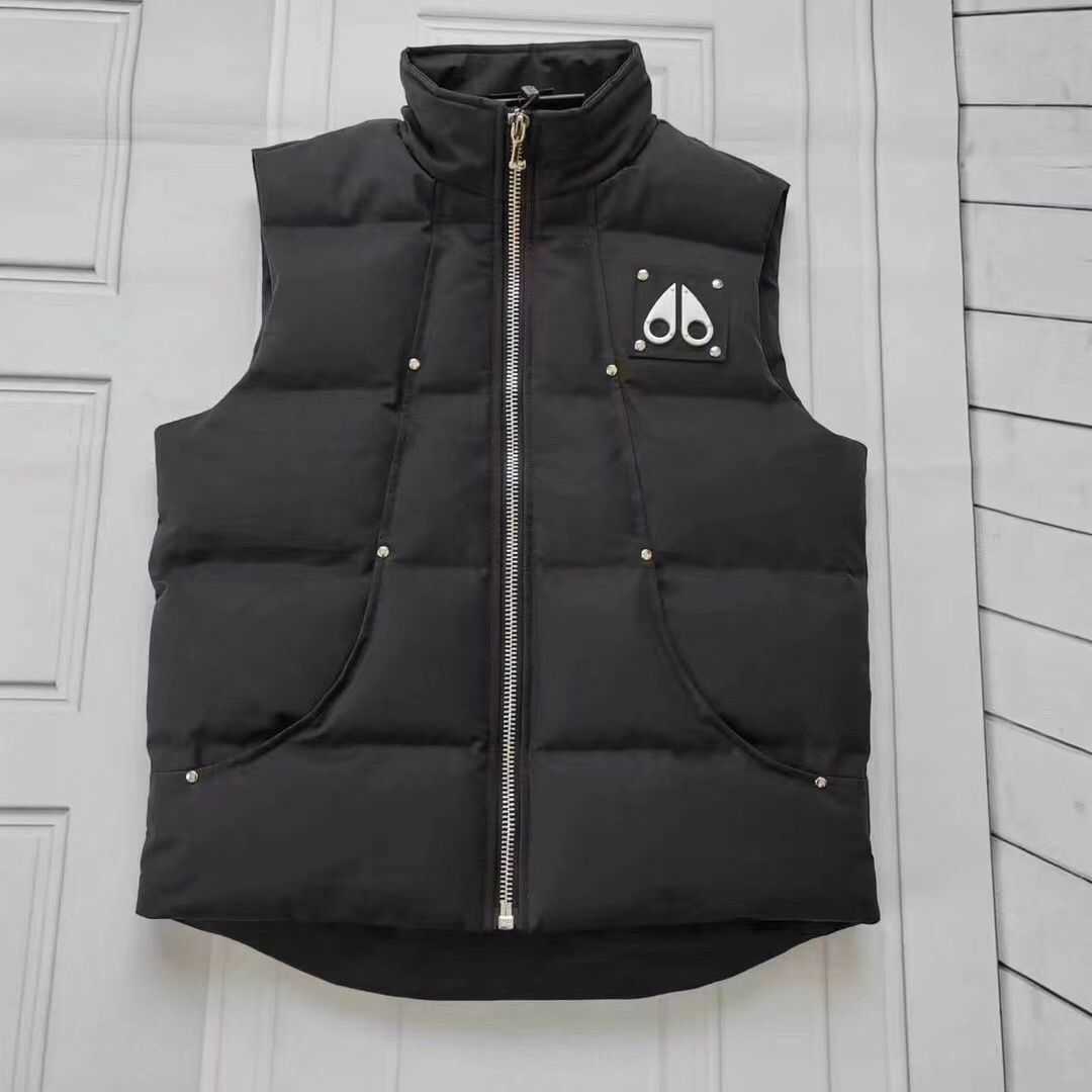 Mooselys Knuckle Vest Mens Top High Quality Designer Womens Winter Warm And Cold Proof Vest Trend Brand Puffer Gillet Winter Clothes Womens Mooselys