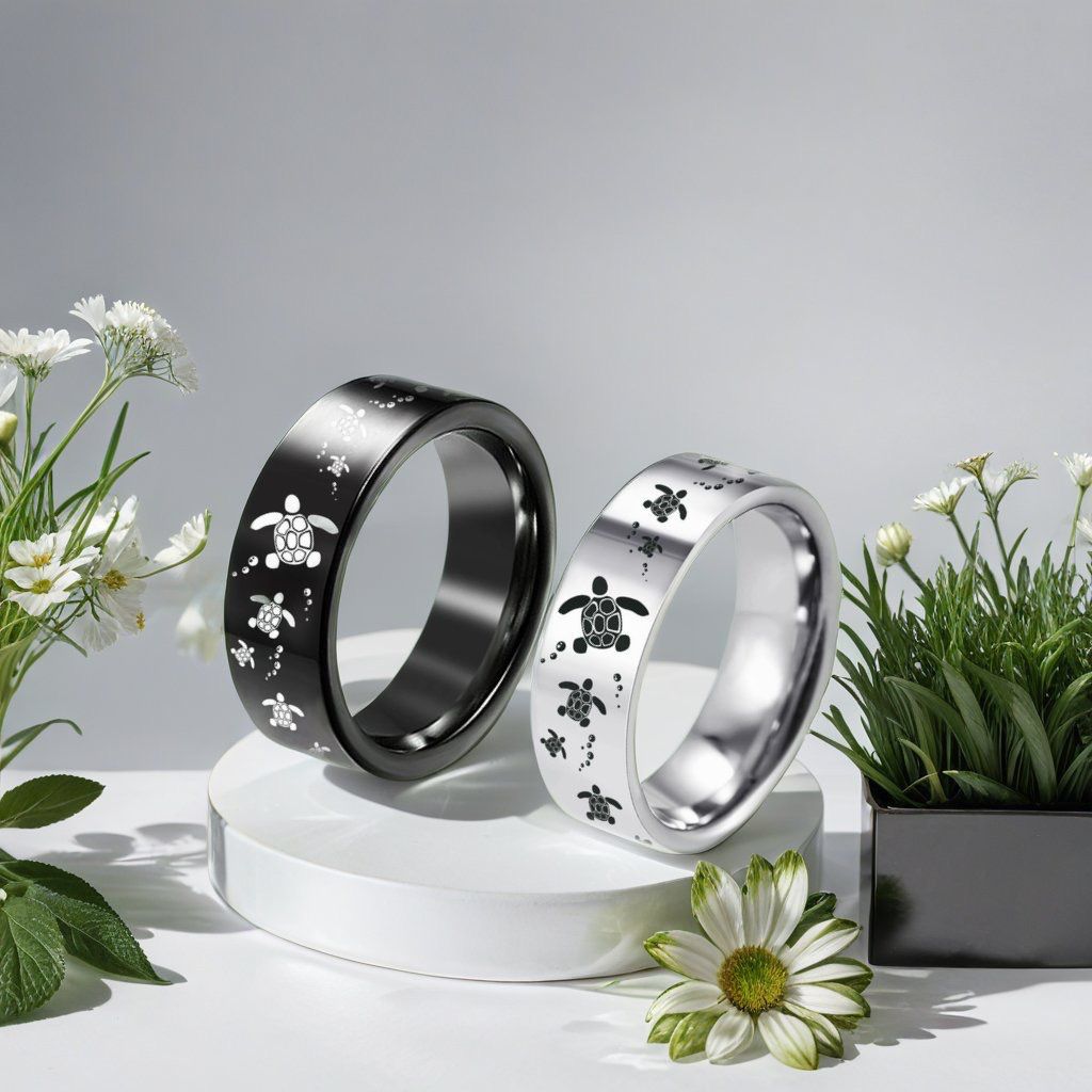 Fashion Stainless Steel Crystal wedding ring Womens Jewelry Love Rings Mens Rings For Female Women Gift Engagement