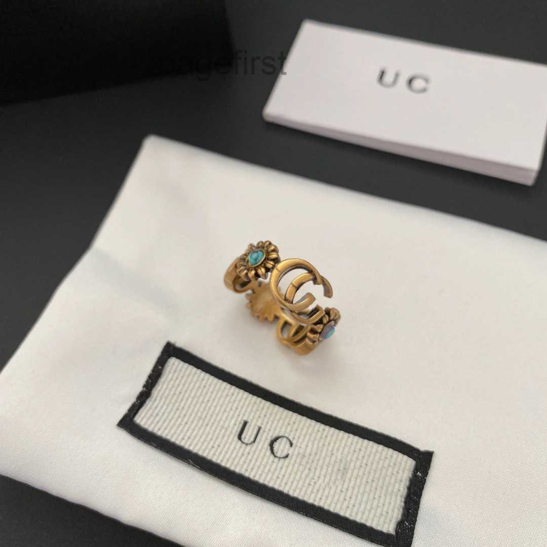 Anneaux d'anneau de créateurs Anneaux de luxe pour les femmes Love Designers Simulate Diamond White Rose Gold Trend Fashion Fashion Gold Cool