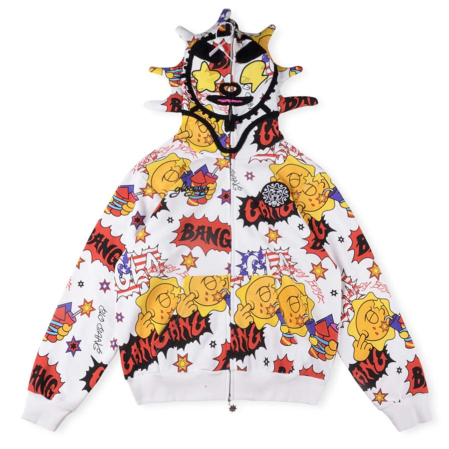 Glo Gang The Glory Sweatshirts Hoode Designer Mens Printed Oversized Fleece Men's Hoodies & Sweatshirt Hip Hop 25SS