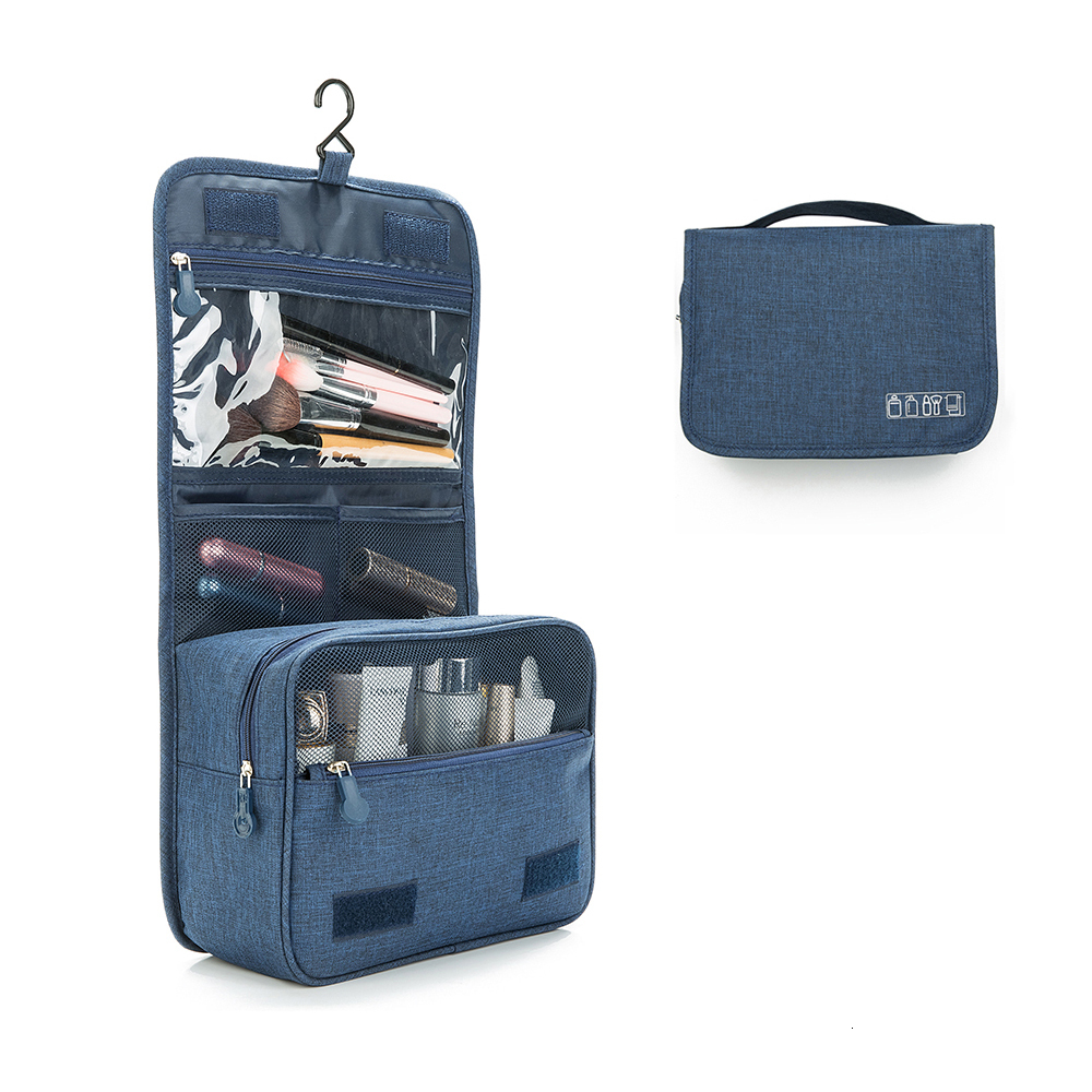 trend new model New designer large capacity toiletries travel strap hook waterproof makeup fashion bag bathroom wrap storage bag brush set