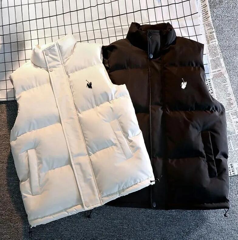 Winter Designer puffer vest Mens women's Vests mens gilet Down Coat luxury ponies Jackets Womens Sleeveless Outdoor Warm Thick Outwear top