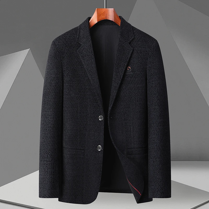 High Quality Fashionable Handsome Mens Fashion Boutique Jacket Elegant and Fashionable Teno Ultra Thin Fit Polyester 241021
