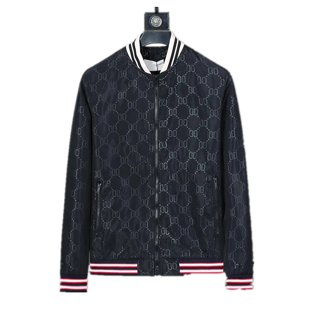 Veste pour hommes à capuche Style d'hiver Hommes Tee Femmes Coupe-vent Vestes à manches longues Mode avec fermeture à glissière Lettre Imprimer S