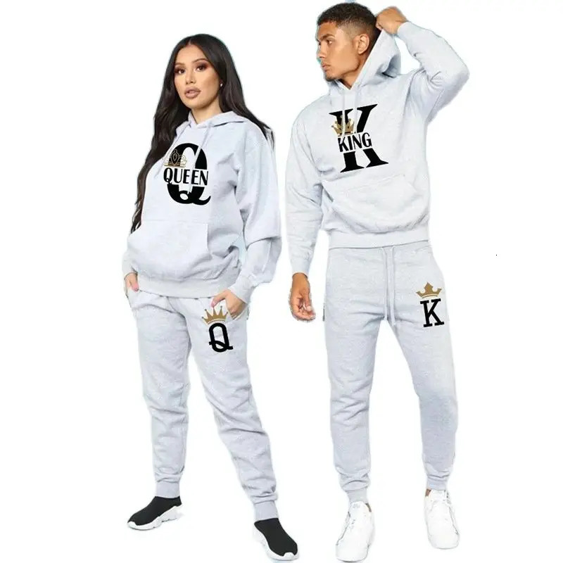 Ensemble de pulls pour hommes et femmes d'hiver et femmes à sweat à sweat à sweat à sweat à sweat à sweat imprimé 241022