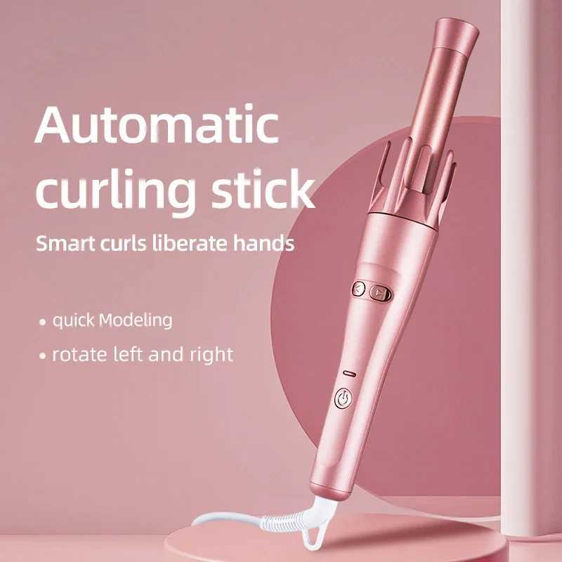 878 Autatic Curling Rod Professional Rotating Curling Iron 28mm Electric Ceramic Curling Negative Ion Fem Hair Care M241022 K260305-image-1096292214